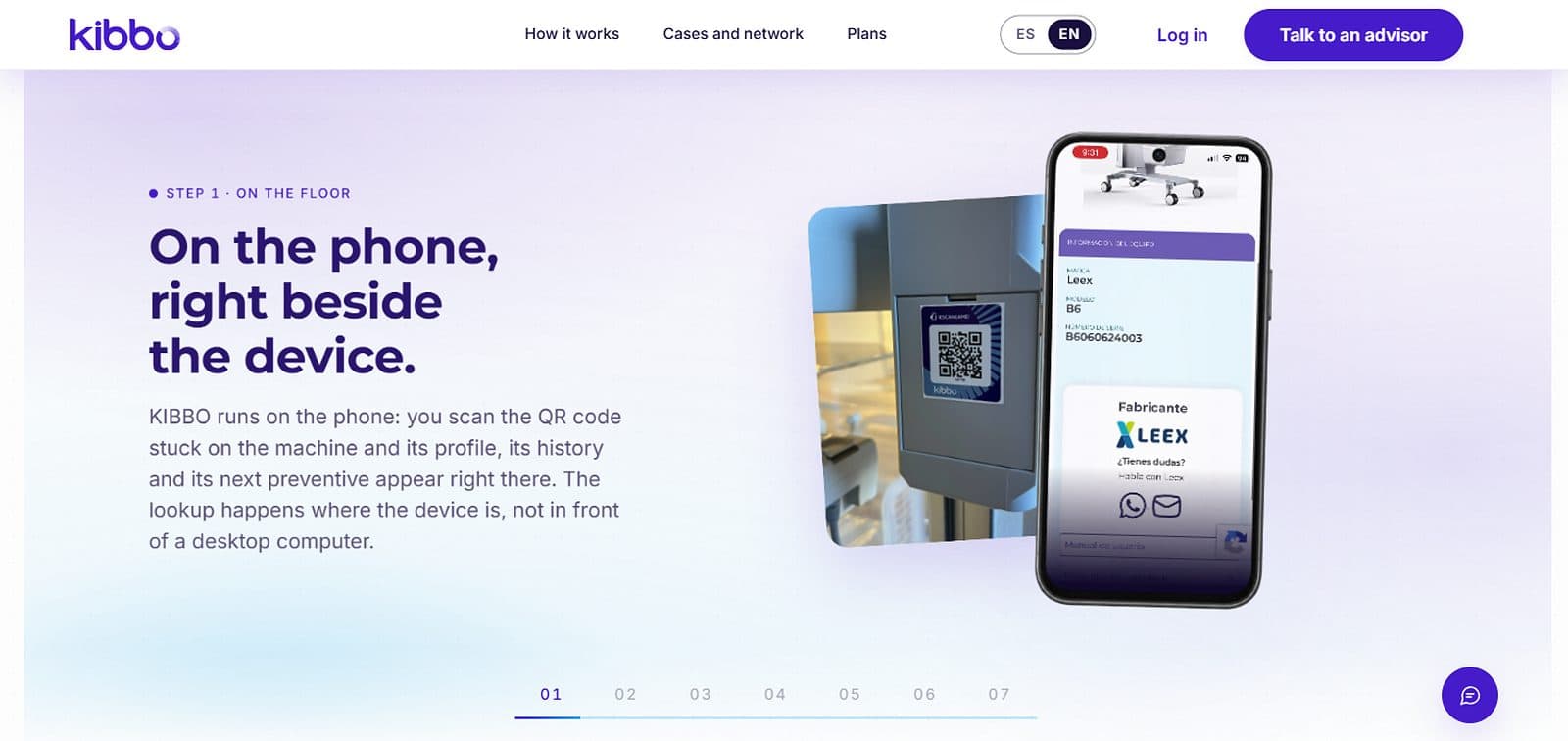 How it works — inventory, history file, preventive, work orders.